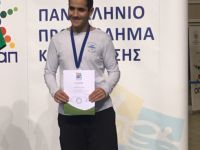 Στο Πανελλήνιο Πρωτάθλημα ατόμων με αναπηρία ο Σαμπατακάκης κατέκτησε ένα ασημένιο και ένα χάλκινο μετάλλιο